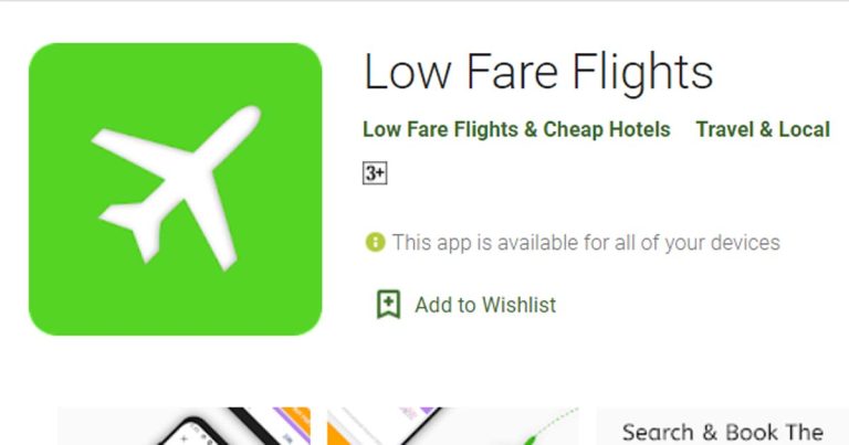 Low Flight Fare Apps – Download now