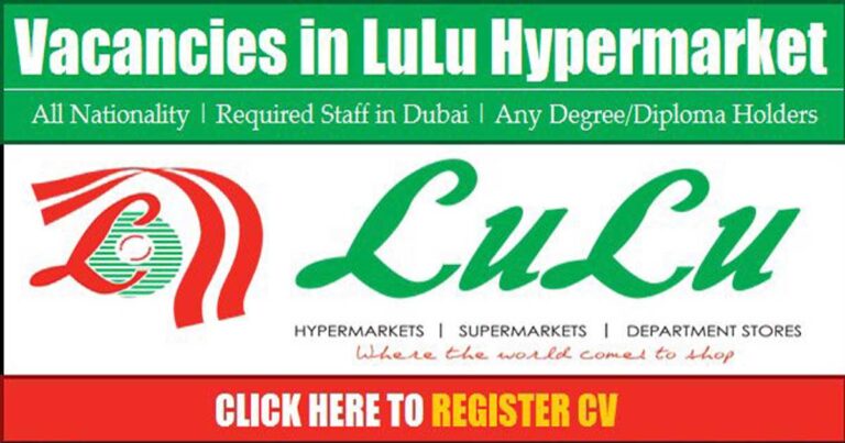 LULU Hypermarket Careers 2022 In Dubai & Abu Dhabi (Email CV)