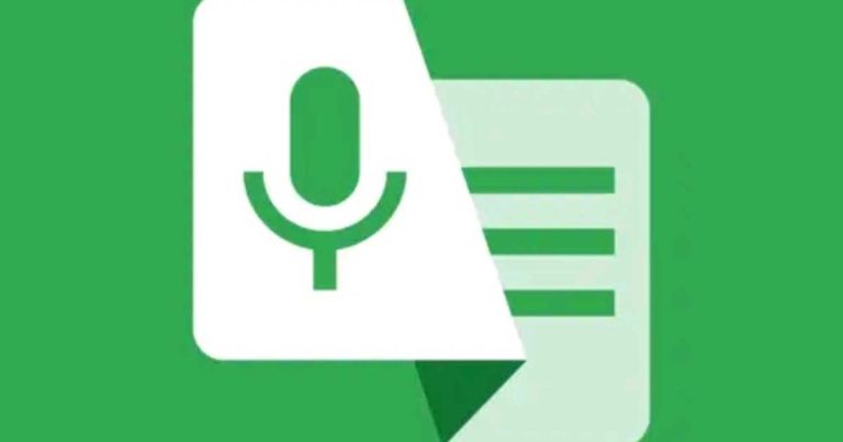 Live voice Typing App
