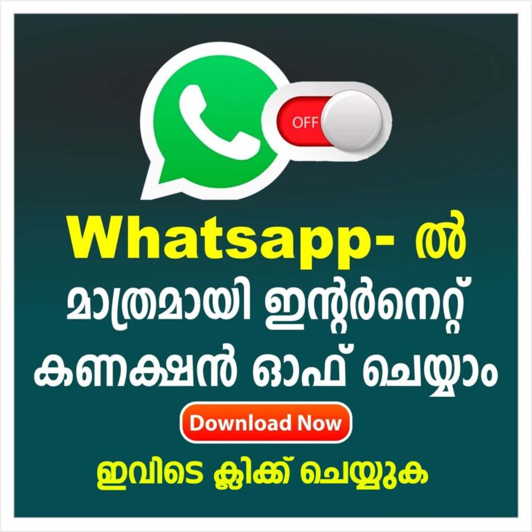 You can turn off the internet connection only on WhatsApp