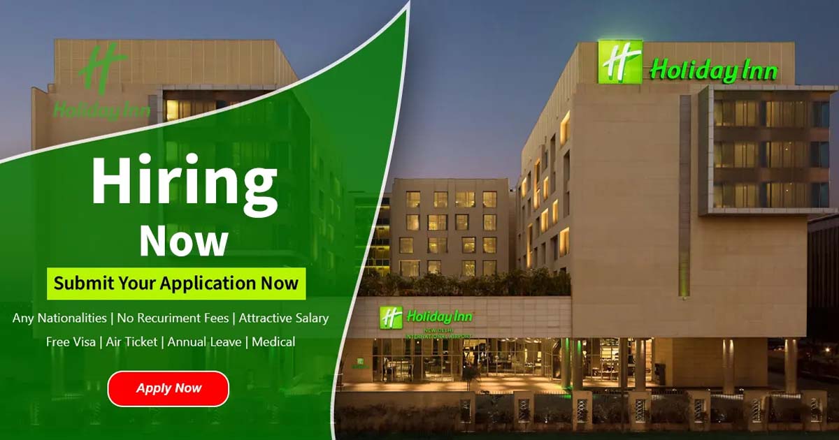 Holiday Inn Dubai Careers 2023