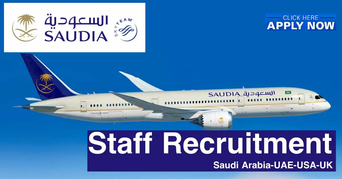 Saudi Airlines Careers 2023