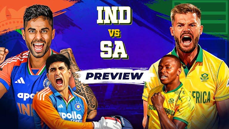 India Vs South Africa T-20 Series 2025 – Schedule, Squads, Live Streaming &Live Score