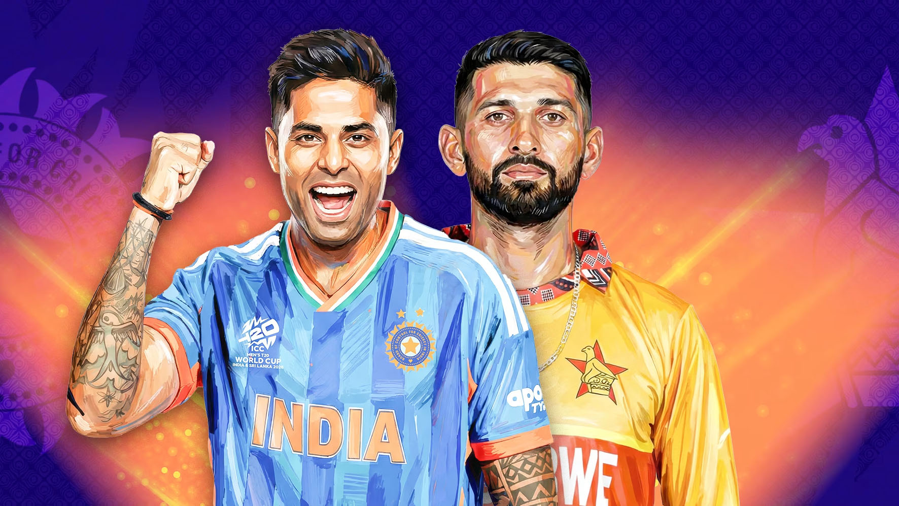 T20 World Cup India - Zimbabwe