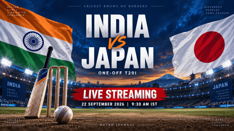 India vs Japan T20I Today: Live Streaming, Match Time and Android, iOS Links
