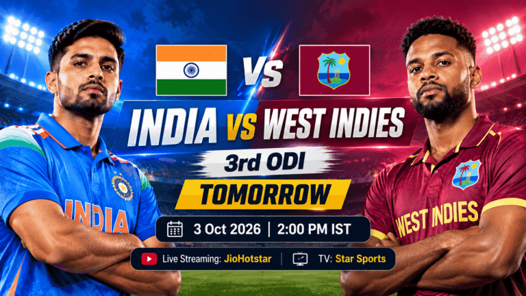 India vs West Indies_ 3rd ODI