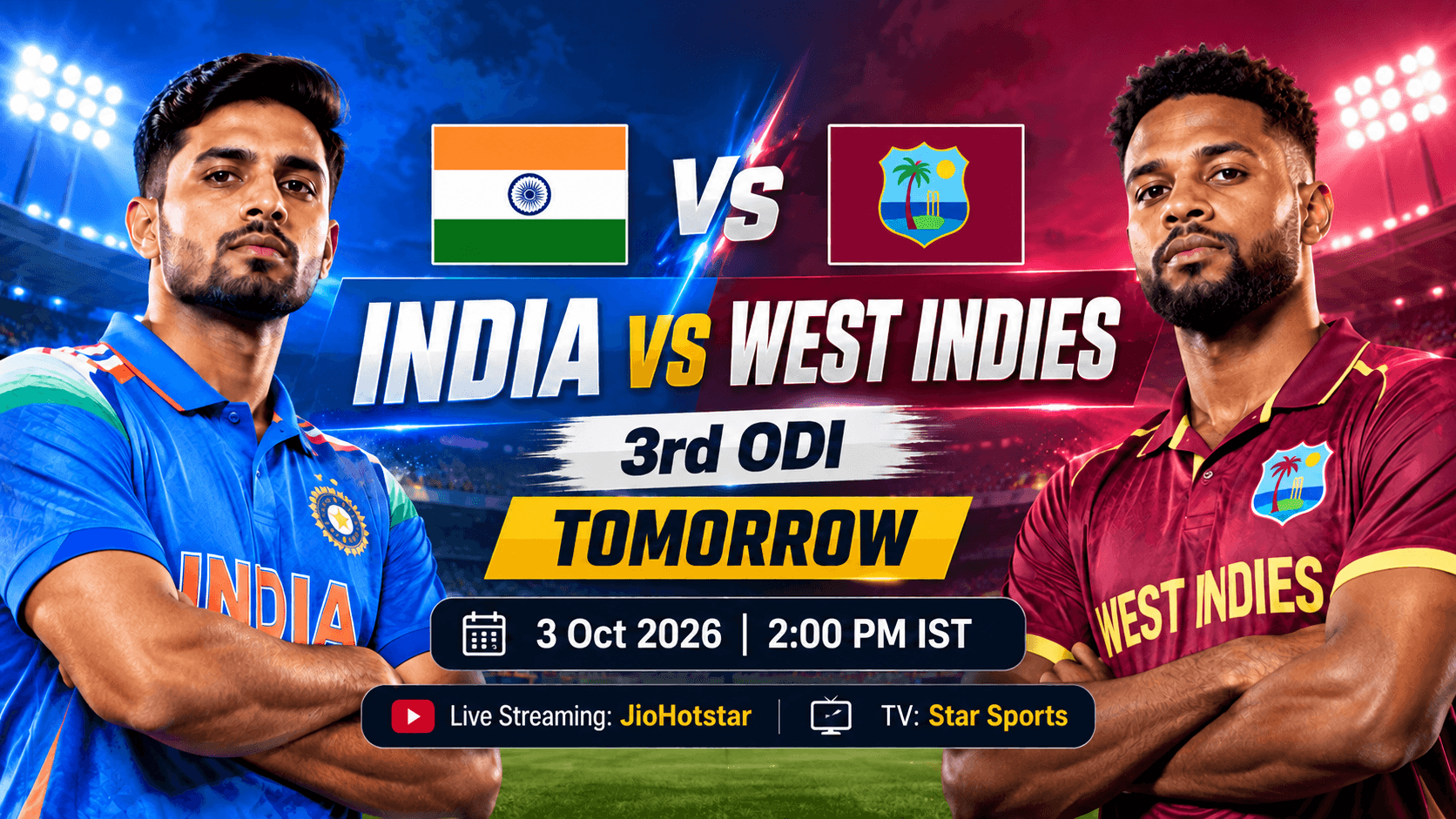 India vs West Indies_ 3rd ODI
