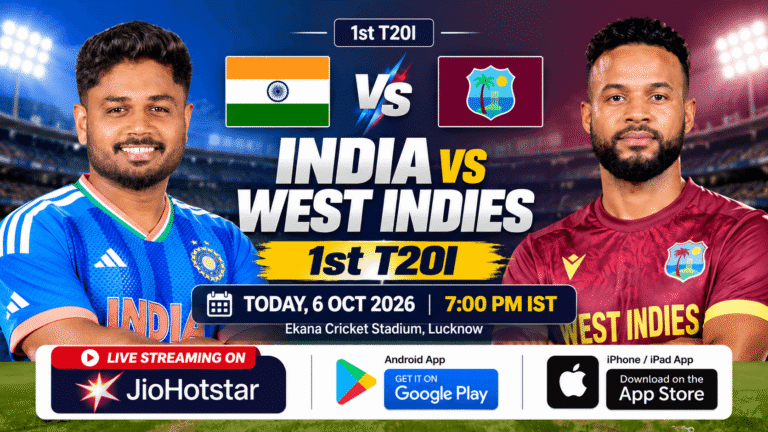 India vs West Indies T20I